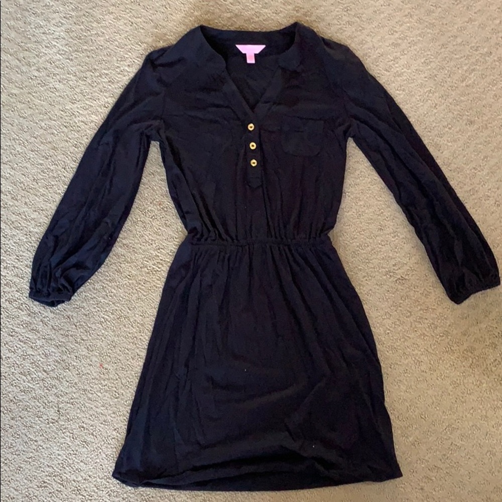 Dark blue Lilly Pulitzer dress